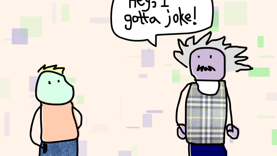 Jokes with Einstein 1