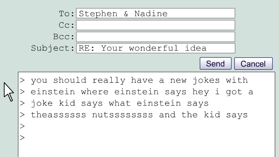 Jokes with Einstein 8