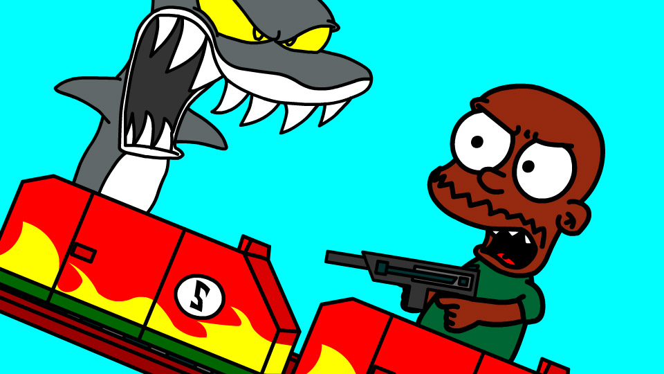 Sharks on a Rollercoaster