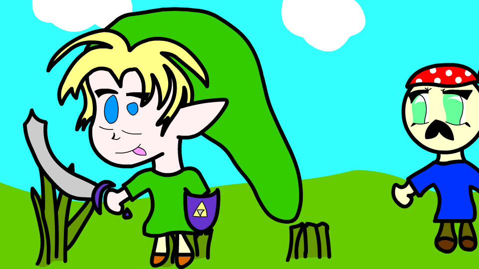 Link and the Butt Pirate