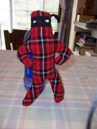 [Tiny Plaid Plush]