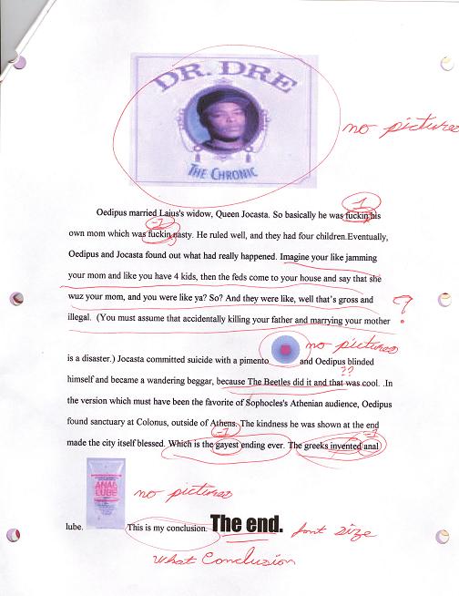 [Planes, Trains, and Plantains: The story of Oedipus.  Page 6]