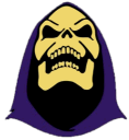 [Skeletor head]