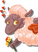 I promise I won't molest you this time. Valentine Sheepy
